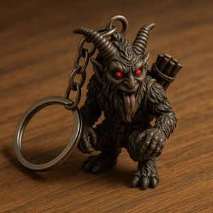 �羳�¿�Krampus Keychain Pendant���m��˹耳׿ے��֬��ˇƷ