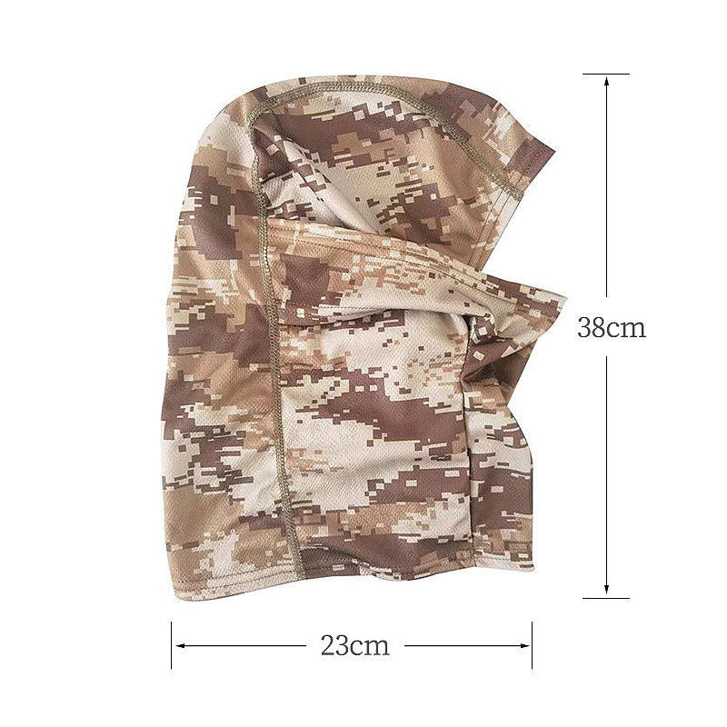 Cross-border motorcycle hood outdoor dust-proof sun protection riding mask balaclava summer tactical camouflage mask