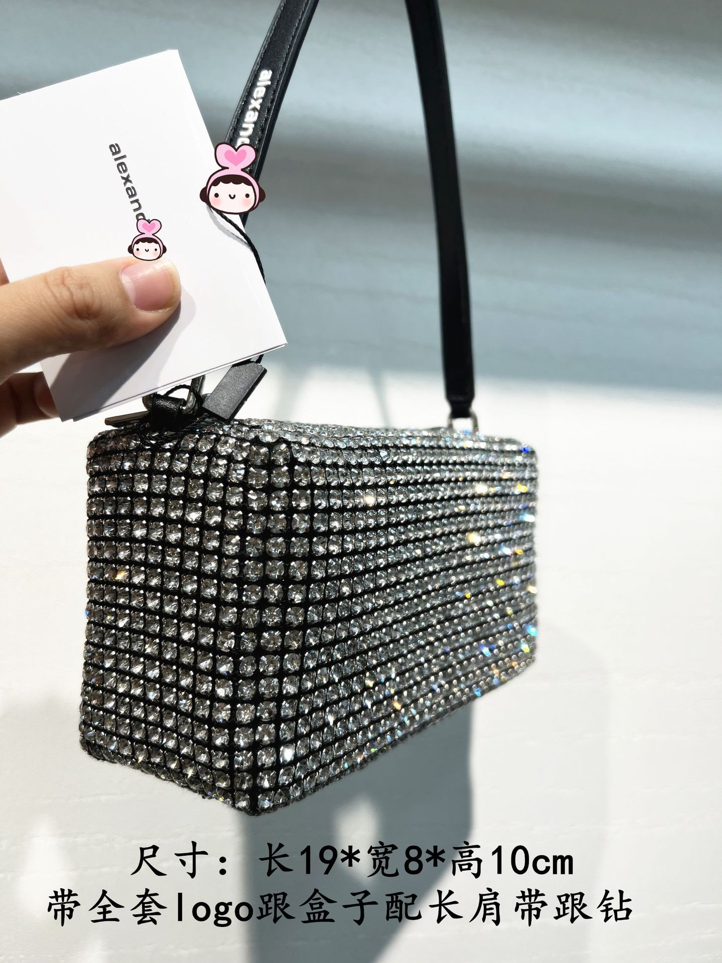 Bolsa de gala bolsa de mujer llena de diamantes bolsa de cubo con diamantes 2022 bolsa de mujer crossbody gran rey bolsa de diamantes pic 28