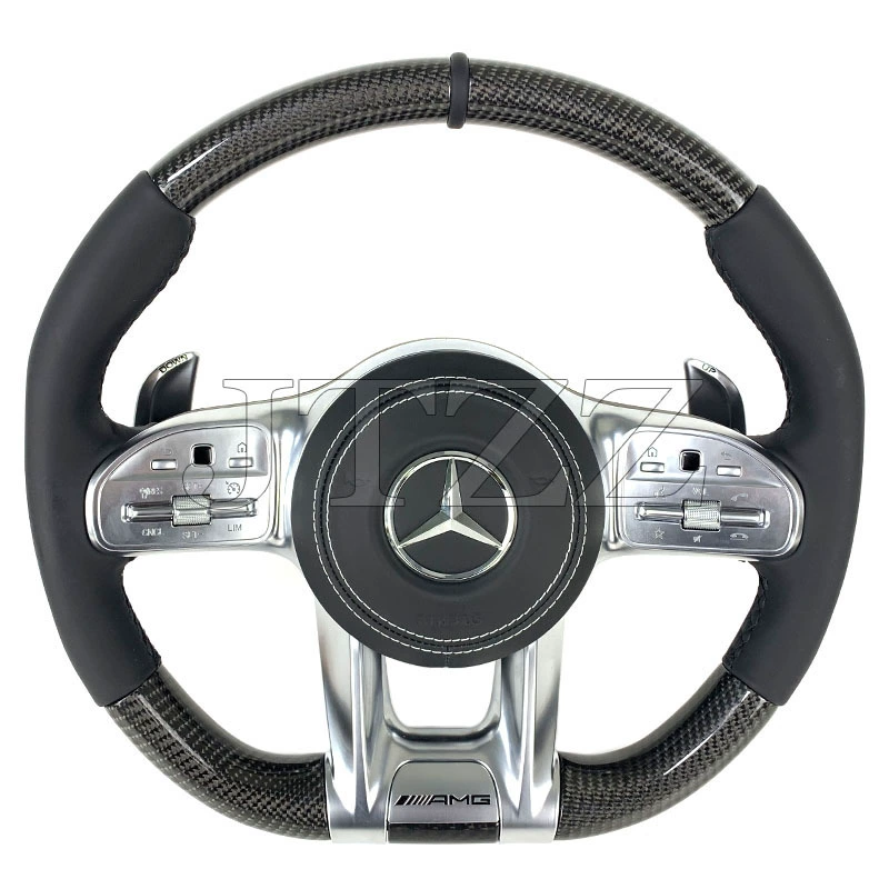 Подходит для Mercedes‑Benz AMG A/C/E/G-класса, C205 W166 W167 W213, старые и новые, карбоновый руль