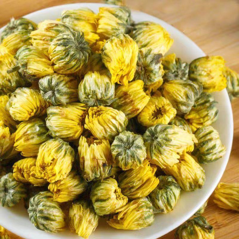Tai Ju Fetal Chrysanthemum Buds 500g Dried Chrysanthemum Flowers for Herbal Tea Brewing overview