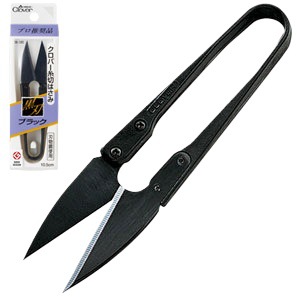 CLOVER #36-395  黑纱剪（尖头） 可乐牌