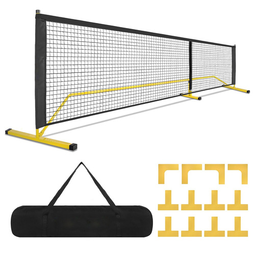 Portable Pickleball Net Frame, Outdoor Pickleball Court Positioning Marking Tape, Pickleball Equipment