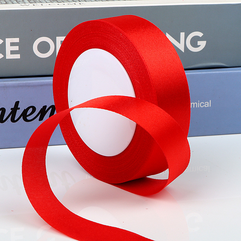 Cinta roja Cinta embalaje de regalo cinta de hornear boda Cinta Roja cinta Cinta Roja coche Cinta Roja tira de tela