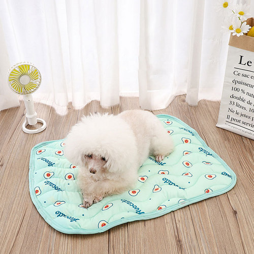 Pet Cooling Pad Summer Heat Reduction Ice Silk Mat Cat Bed Dog Mat Ice Silk Cool Sensation Sleeping Pad Dog Bed Pet Mat Wholesale