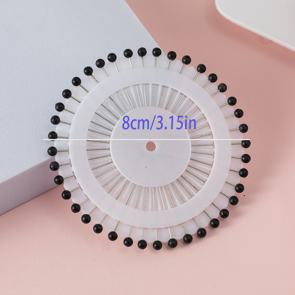 100 piezas de joyería fija aguja nacarado decorativo color en caja aguja de cuentas en forma especial pin hecho a mano DIY posicionamiento de corte