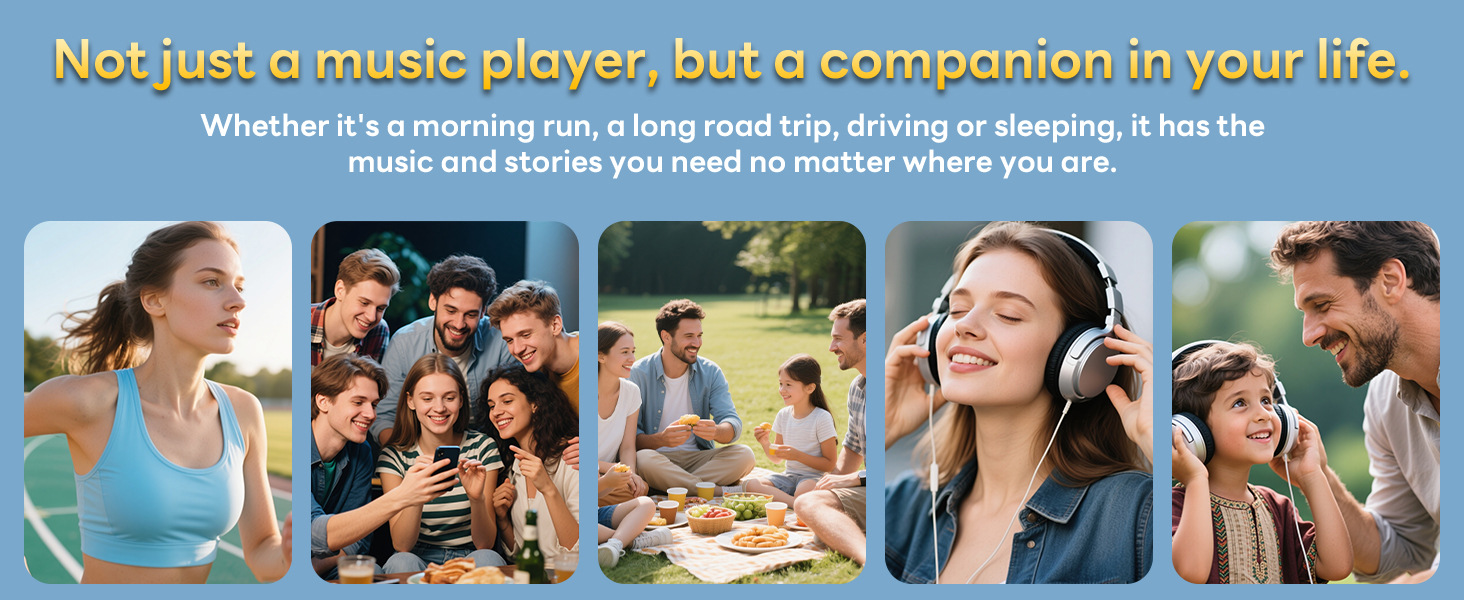 Full-Screen Mp4Mp5 Portable Player Student Version Bluetooth Touch Screen P3 Player for High School Students Novel Gadget