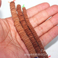 超软超薄羊皮垫片100片6 8 10MM文玩佛珠手串牛皮隔片DIY饰品配件