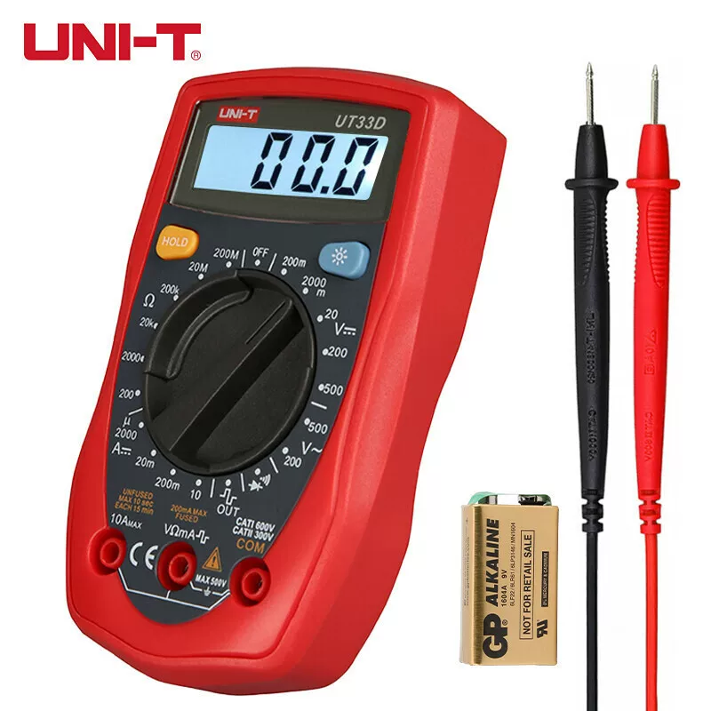 UNI-T UT33D цифровой мультиметр ладонный (второе поколение)