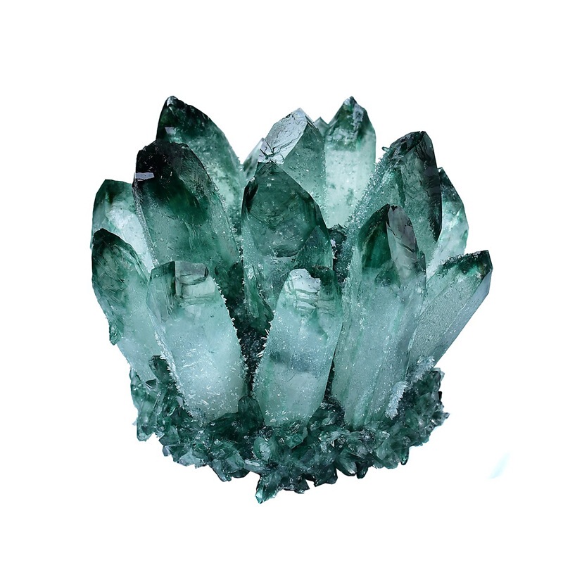 天然紫黄绿白水晶簇摆件消磁观赏矿石标本原石水晶摆件家居装饰|undefined