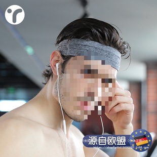 Sports Headband Men's Headband Antiperspirant Headscarf Sweat-Absorbent Running Anti-Sweat Basketball Fitness Headband Sweat Towel Wholesale