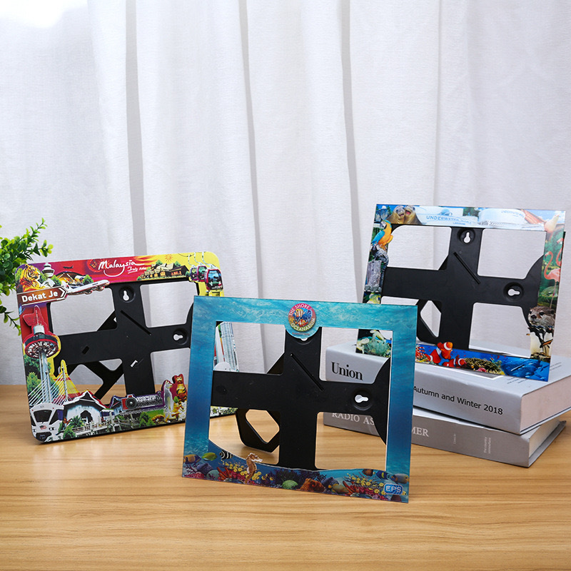 Acrylic Photo Frame 4x 6 5x 7 6x 8 8x 10 UV Printing Foreign Trade Tourist Gift Souvenirs