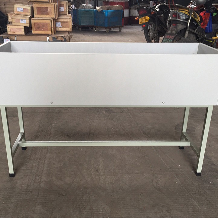 厂家供应服装设备缝纫衣斗 服装流水槽 组合式流水台缝纫机马槽