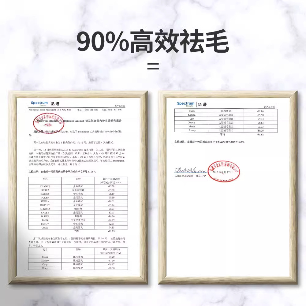 Furminator Furminator Peine de pelo de perro especial para perros Peine de pelo de gato Cepillo de pelo artefacto Productos para mascotas