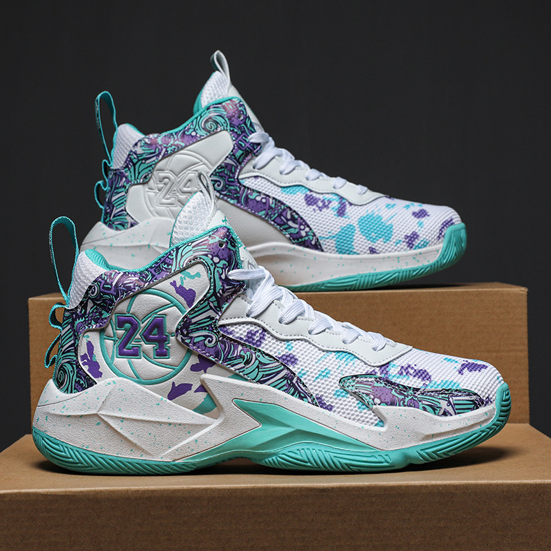 2026 New Cross-Border Hot-Selling Collaboration 24 High-Top Basketball Shoes for Men, Suitable for Indoor and Outdoor Use on Cement Courts, Wholesale 2026 New Cross-Border Hot-Selling Collaboration 24 High-Top Basketball Shoes for Men, Suitable for Indoor and Outdoor Use on Cement Courts, Wholesale