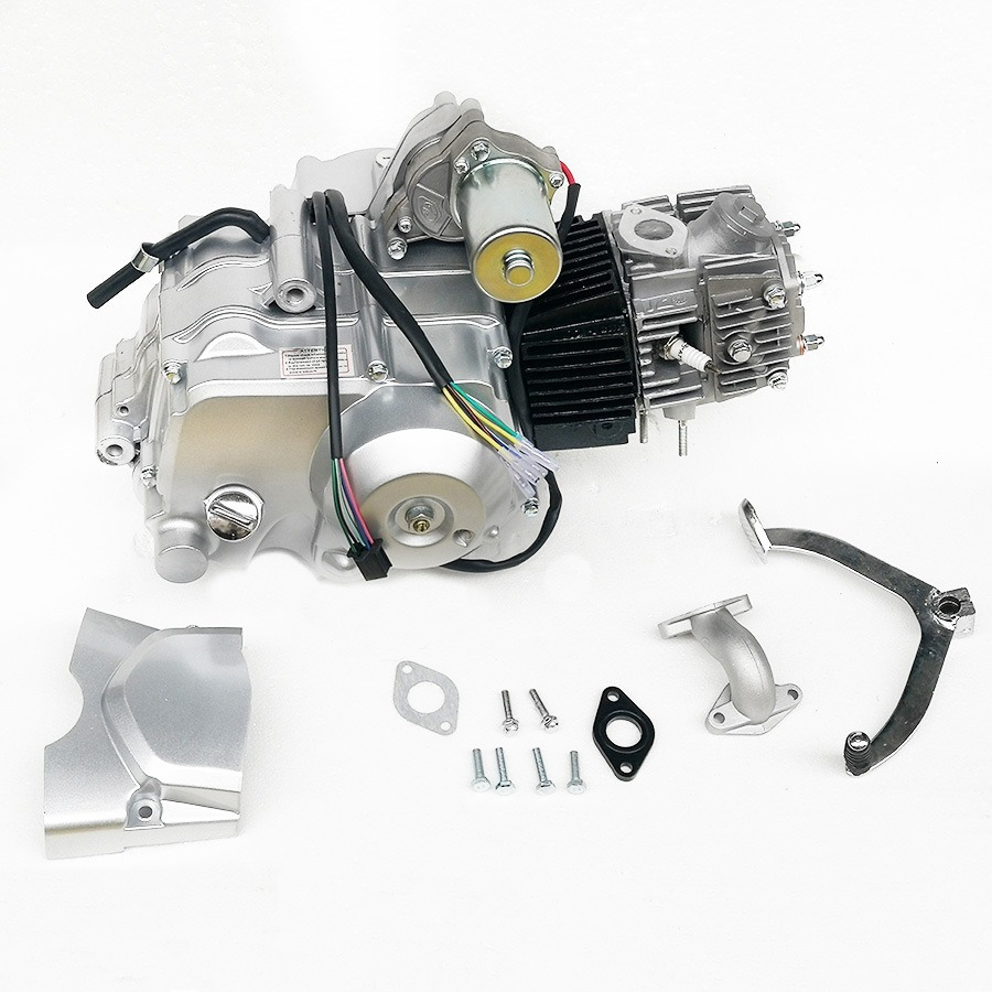 110Cc125Cc Engine Assembly for Beach Bikes and Go-Karts, 1 Forward Gear with Reverse Gear, 1+1125 Engine