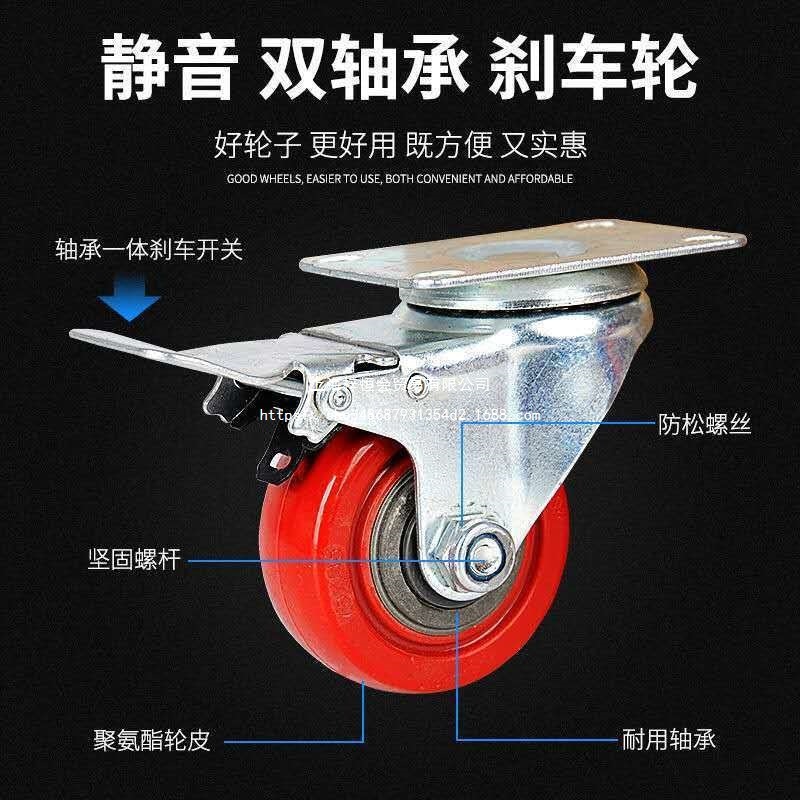 五金工具车三层小推车汽车维修零件车多功能工具柜移动置物储放架|undefined