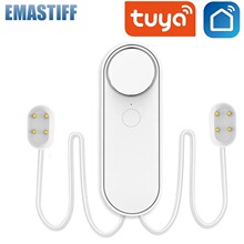 雙線纜APP蜂鳴器WiFi漏水探測器水浸聲音報警水位傳感器塗鴉智能