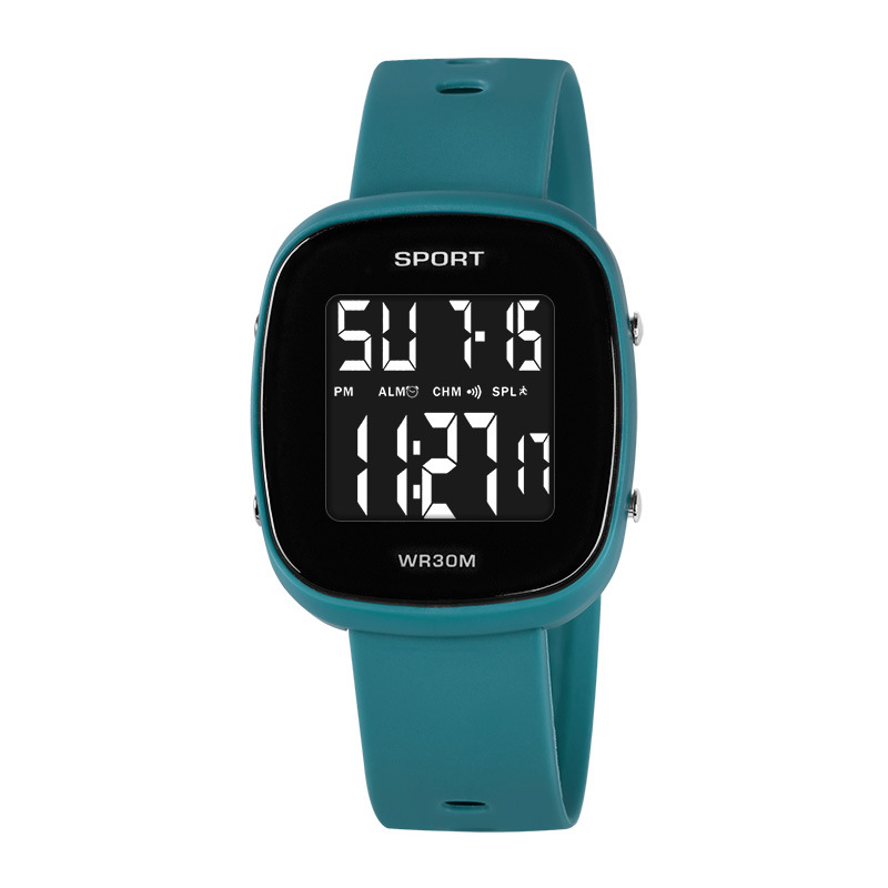 Ventas calientes multifuncionales al aire libre nocturna relojes electrónicos relojes electrónicos de estudiantes de secundaria al por mayor