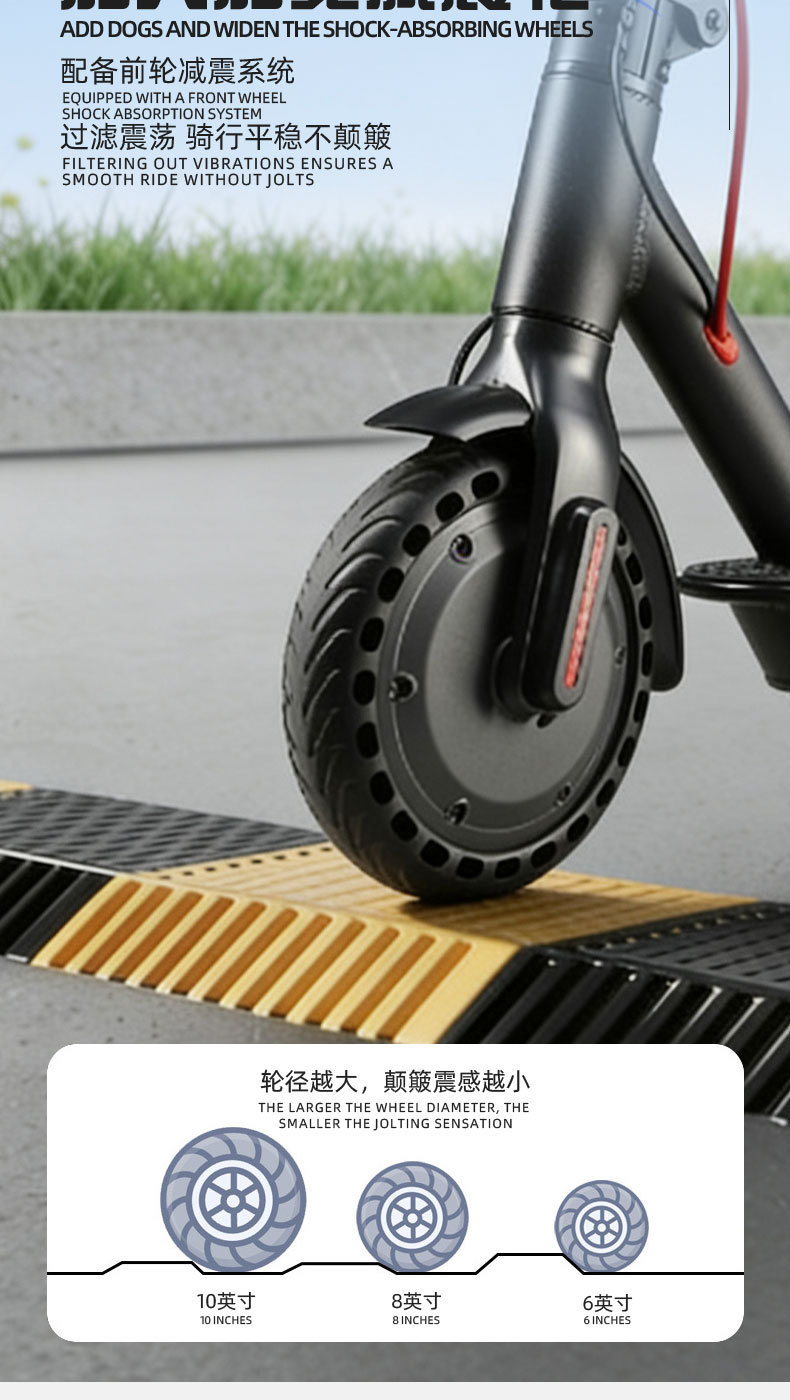 Cross-border wholesale of electric scooters for adults and students, foldable two-wheeled electric scooters, transportation tools, factory wholesale