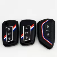 Для Volkswagen новый Golf 678 Smart Sagitar Magotan складной Langyi Tongo Tiguan L чехол для ключей автомобиля