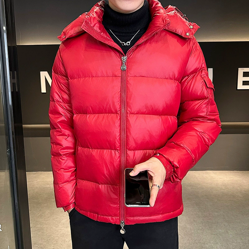 "Национальный стандарт" пуховик для мужчин и женщин с ярким лицом с капюшоном