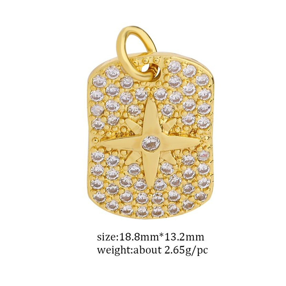 3g Weight Pendant Jewelry Making Type Zircon Inlay Material DIY Jewelry Accessories Classification 1 Piece Quantity Copper Material Devil's Eye, Moon, Heart Shape Pattern Plating Design Vintage Style, Classic Style Style 1 Piece Copper Zircon Devil's Eye Moon Heart Shape Pendant 5