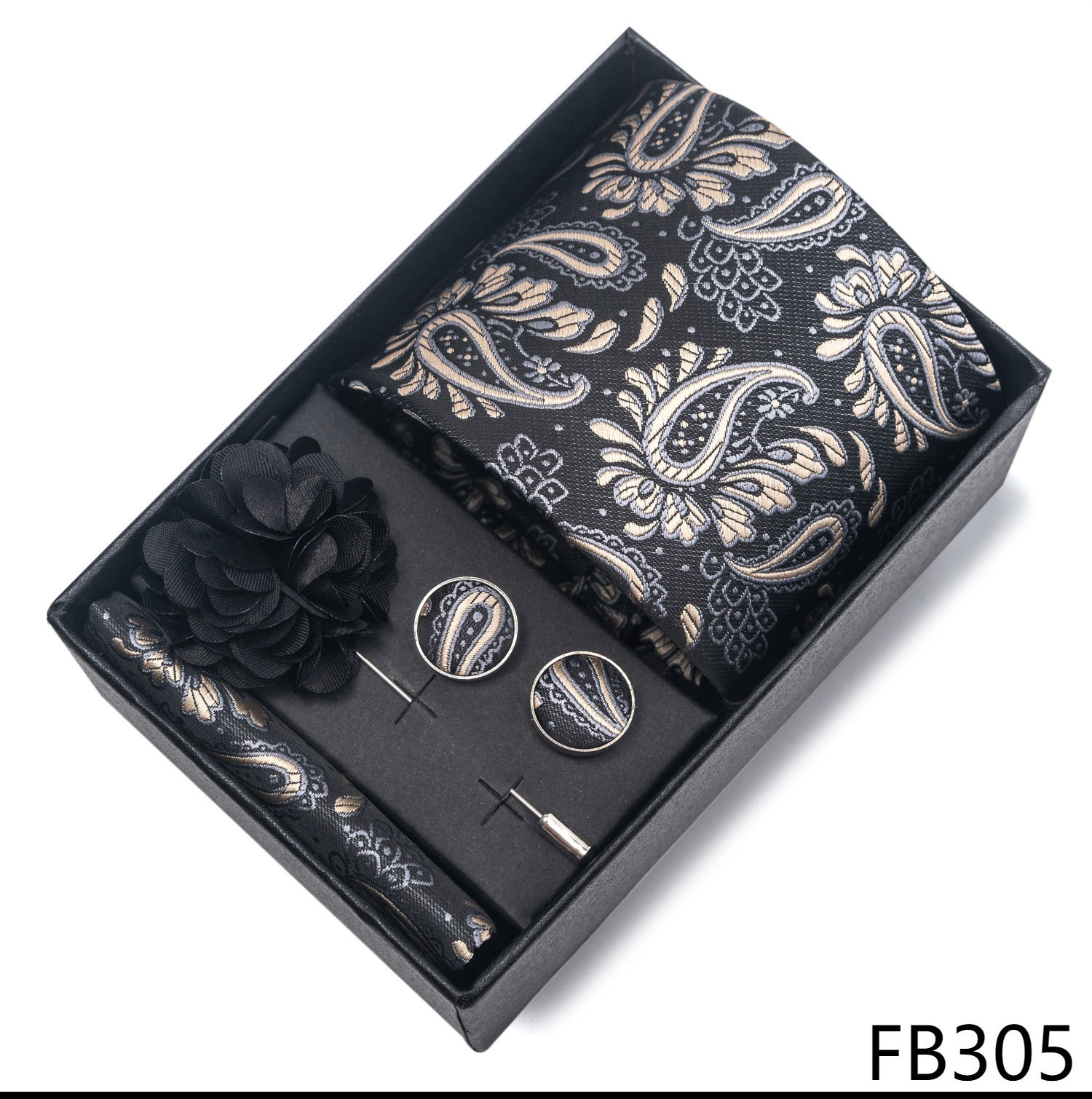 135g Weight Square Scarf, Cufflinks, Tie Classification Polyester Yarn Material Geometric, Stripe, Cashew Nuts Pattern All Seasons Season Men's Gender Commute Style Commute Geometric Stripe Cashew Nuts Polyester Yarn Men's Square Scarf Cufflinks Tie 84