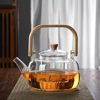 厂家批发提梁壶玻璃茶壶煮茶壶耐热烧水泡茶养生壶普洱白茶煮茶器