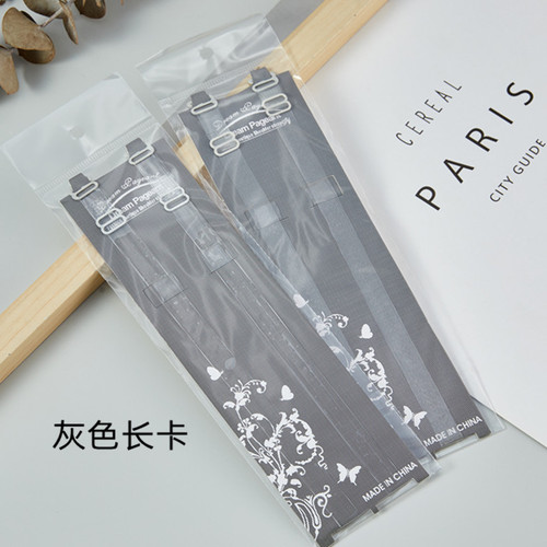 [Full] Iron buckle high elastic transparent shoulder strap invisible shoulder strap 1CM wide bra shoulder strap wholesale-Iron buckle