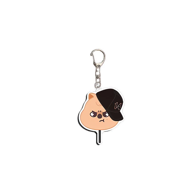 Картридж Стрижка Стрей Кайз мира тур** — этот элемент англ. текст: "Stray Kids World Tour Peripheral Cartoon Pendant Acrylic" перевести как: