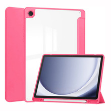 Galaxy Tab A9+ 三星三折二合一亚克力保护套带笔槽S10平板保护壳