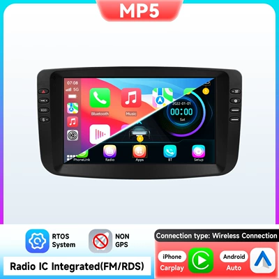 9inch Large Screen Suitable for 12-15 Fiat Panda Car Android Navigation Gps Navigator All-In-One Mp5 (DVD Navigation) - mp5-rds-fm-carplay-9inch-suitable-for-12-15-fiat-punto