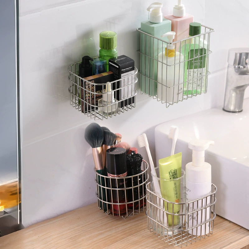 Корзина для хранения из нержавеющей стали 304, кухонная корзина для хранения, корзина для хранения закусок, фруктов и овощей, настольная корзина для хранения мелочей, стойка