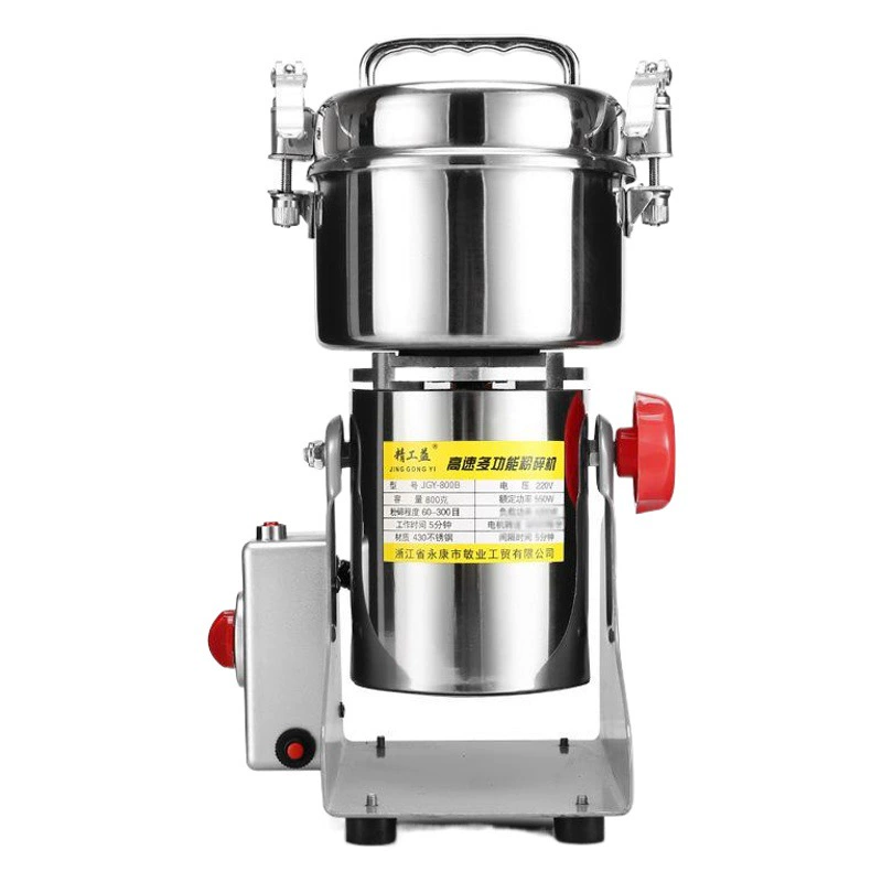 США 110V Китайская травяная дробилка Домашняя мельница Многофункциональная машина для измельчения зерна
