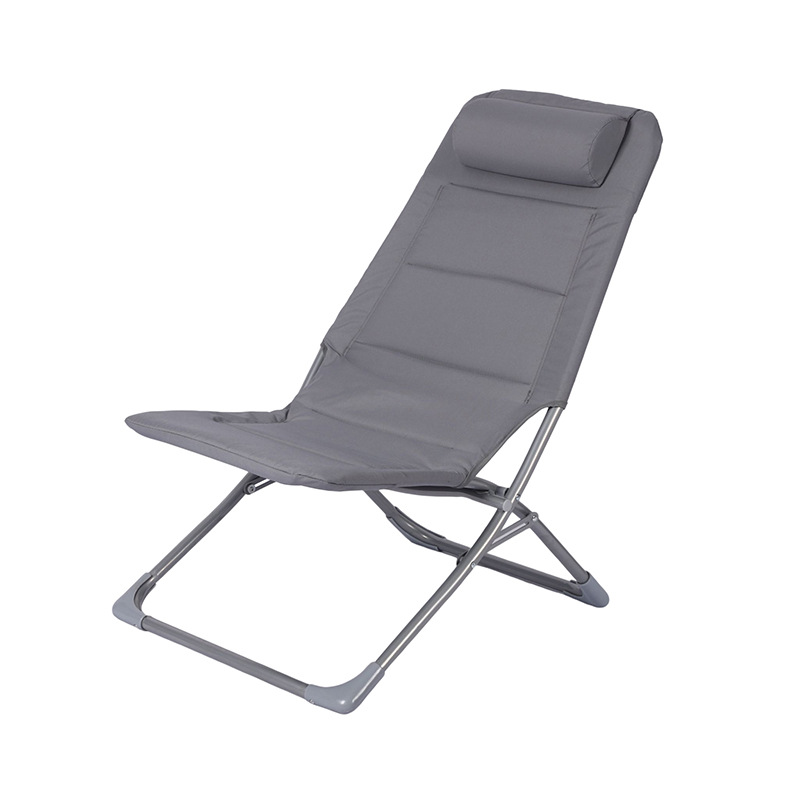 Oficina del hogar cojín de algodón engrosada almuerzo silla plegable ocio simple pequeño reclinable portátil respaldo Silla de playa al por mayor