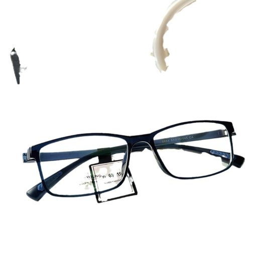 New non-metal screw myopia glasses ultra-light TR90 box for men and women can be equipped with anti-blue light degree frame wholesale