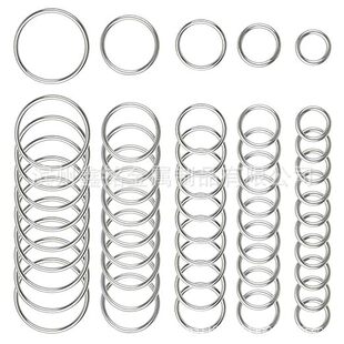 Stainless steel 304 316 seamless ring seamless O-ring hardware buckle yoga rings manufacturers cross-border supply