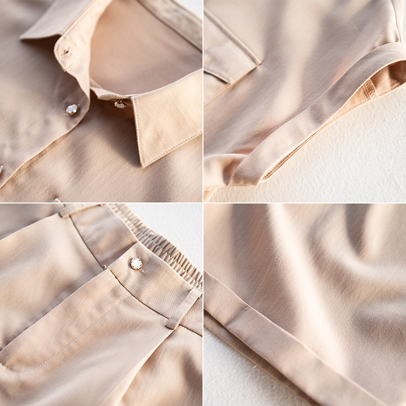  夏  S-4XL 大きいサイズ 上下セット