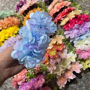 Dai head flower Yunnan Xishuangbanna Dai decoration handmade head flower hair comb Zhuang Xingguang Night Market hot-selling head dress