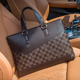 英皇保罗公文包男士公文包商务包公文包男电脑包手提电脑包牛皮包