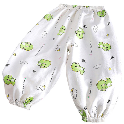 Baby mosquito-proof pants, summer thin boy and girl knickers, casual loose small and medium-sized children's pyjamas, children's pyjamas
