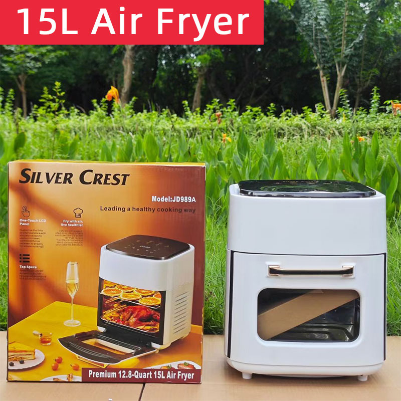 SilverCrestAirfryer全自动空气炸锅大容量电炸锅薯条机智能触控|undefined