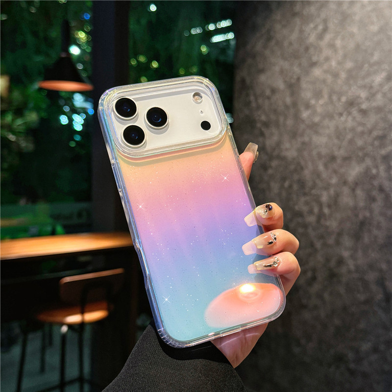 苹果17手机壳闪粉彩镀磁吸壳适用iphone17promax高级感17Air防摔|undefined
