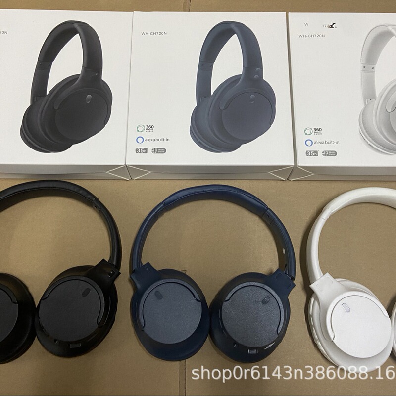 国境を越えた新型WH-CH720無線ヘッドセットbluetoothヘッドセットは音楽ヘッドセットを着用している|undefined