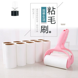 粘毛器滚筒替换芯宠物粘毛刷地板沾毛器衣物衣服可撕式除毛器批发