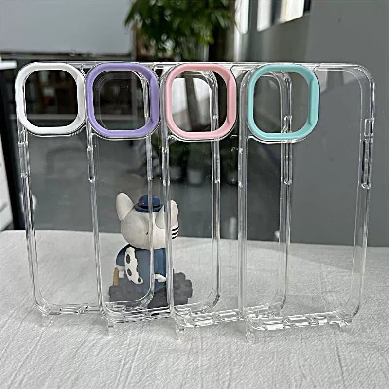 Для iphone15 promax чехол для телефона Apple 14 двойное отверстие для подвешивания ремешок капля клей кремовый клей DIY паз чехол