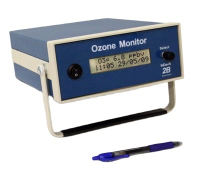 供应美国2B Model 202便携式臭氧分析仪 量程1.5 ppbv-250ppmv