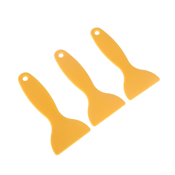 plastic triangular sticker