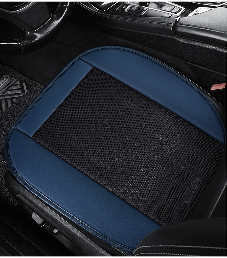 Cross-Border Car Seat Cushion, Summer Cooling and Ventilation Seat Cushion, Massage Breathable Cooling Fan, Car Ice Silk Cooling Pad